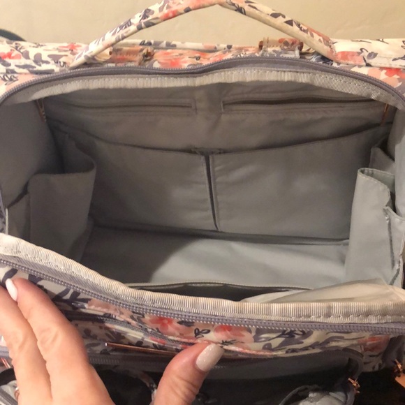Juju be Sakura Swirl Diaper Bag and Backpack